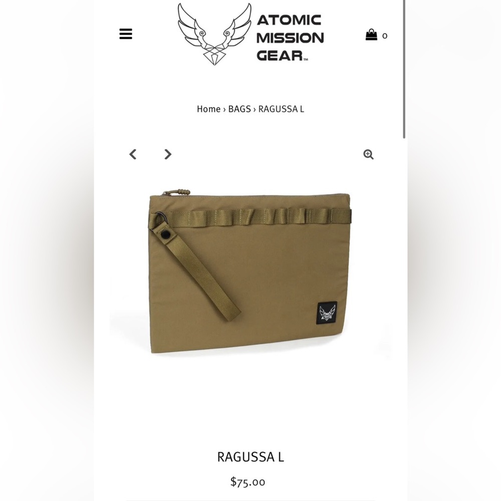 Atomic Mission Gear RAGUSSA L  Lab top Tablet Pouch